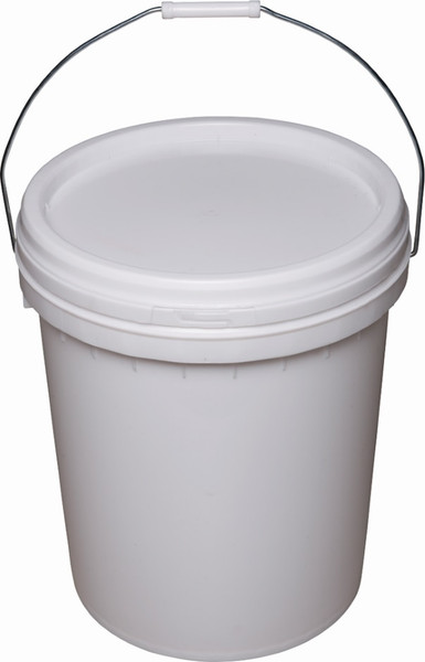 Order In -Pail with Lid Food Grade Plastic - White - 10L
