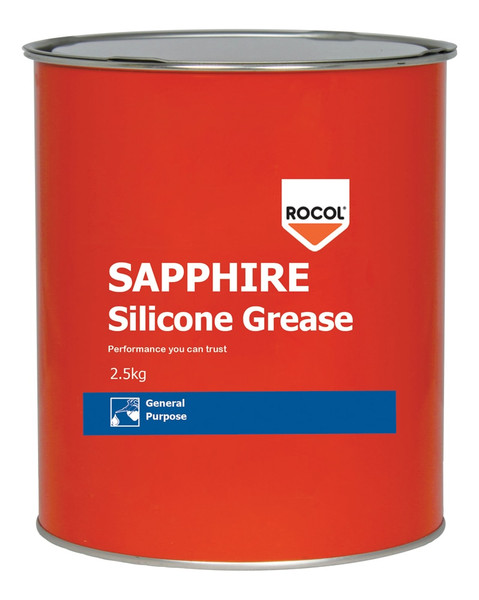 Order In - Rocol RY421520 Sapphire Silicone Grease - Clear - 2.5 kg