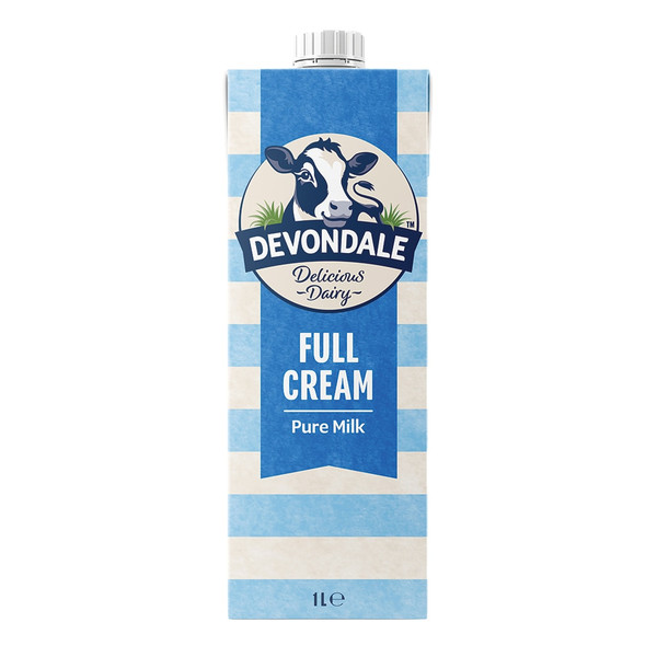 Order In - Devondale - Milk - Full Cream - UHT - 1L