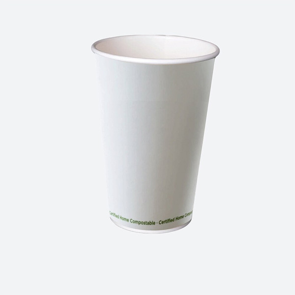 Order In - Detpak - Cup - Single Wall - Hot Beverage -Tall - Aqueous - White - 16oz/473ml - (Carton of 1000)