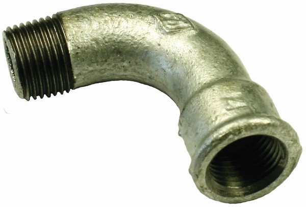 Order In - AAP Bend - Male & Female - 90 Degree - Malleable Steel - Galvanized - 50Nb - LBDMF50