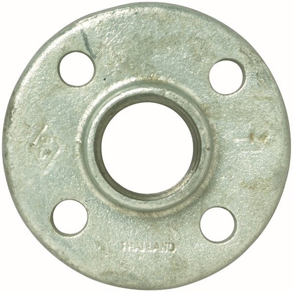 Order In - AAP Flange - Drilled - BSP - Table D - Malleable Iron - Galvanized - 65Nb - LFD65