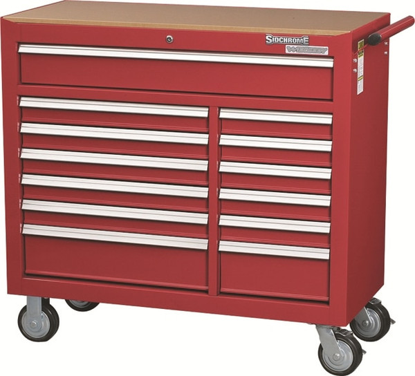 Order In - SIDCHROME 13 Drawer Wide Body Tool Cabinet - SID50224