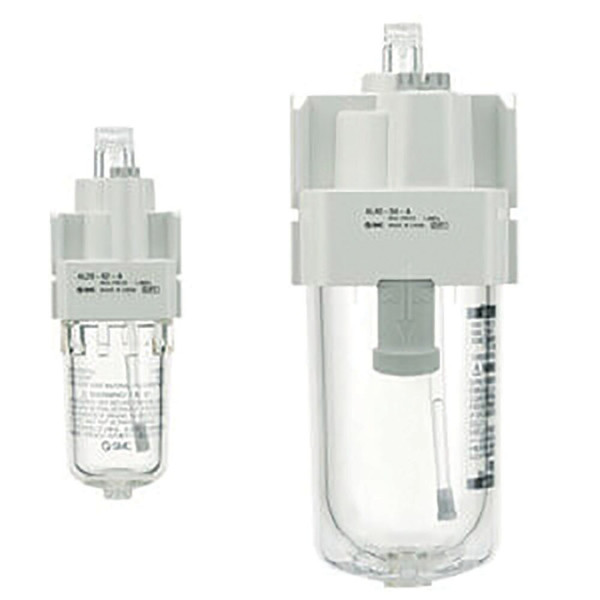 Order In - SMC Lubricator - Polycarbonate - 4095 lpm - 1/2inch - AL40-04-D
