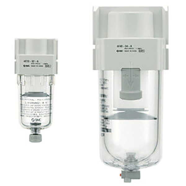 Order In - SMC - Filter - 1/2" - 5 Micron N/O Drain - AF40-04D-D