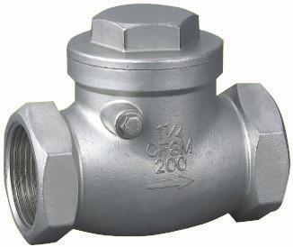 Order In - JBS Check Valve - Swing 200 - Screw- 316 Stainless Steel - 25mm - GT-630 CHK800-25 316