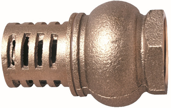 Order In - AAP Foot Valve - Screwed - BSP - Brass - 50mm - 2inch - VBF50