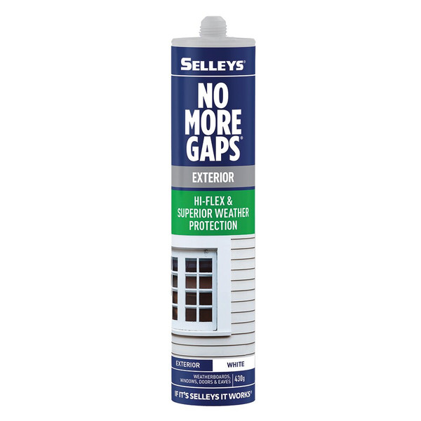 Order In - Selleys 101904 No More Gaps Exterior Gap Filler - Catridge - White - 430gram
