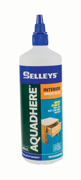 Order In - Selleys 100008 Aquadhere Interior Woodworking Glue - White - 500ml