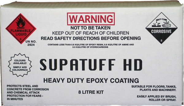 Order In - Epirez® Supatuff® HD - Heavy Duty Epoxy Floor Coating - E992850 - 8L