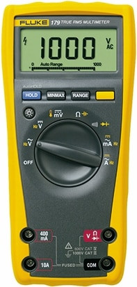 Order In - Fluke 175 True-RMS Digital Multimeter - 1000V AC/DC - 10A