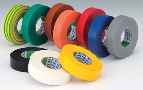 Order In - Nitto Denko Electrical Insulation Tape - PVC - White - 18mm x 20m - 203E Series