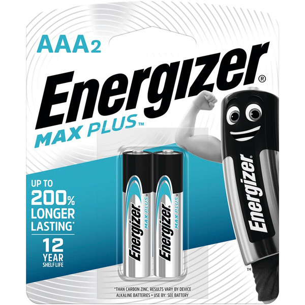 Order In - Energizer E000001000 - Max Plus Alkaline Battery AAA - 2 Pack
