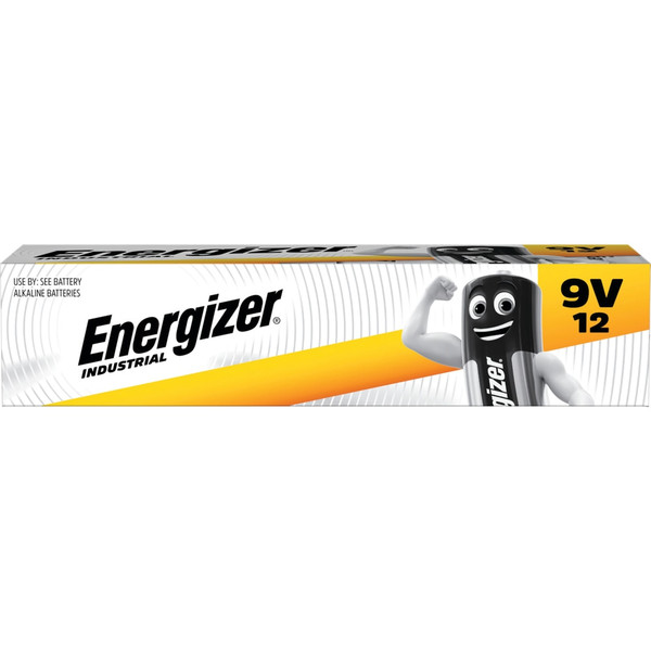 Order In - Energizer EN22 Battery - Industrial - Alkaline - 9V - Pack of 1