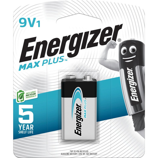 Order In - Energizer X22RPT - Max Plus Alkaline Battery 9V - 1 Pack