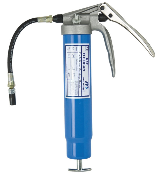 Order In - Macnaught K32-01 - Flexigun Trigger Type Grease Gun to Suit Cartridge/Bulk - 400gram