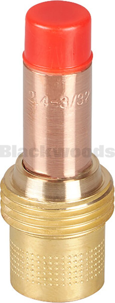 Order In - P45V26R Gas Lens Collet Body - TIG - Suits 17/18/26 - 2.4mm - Pack of 2