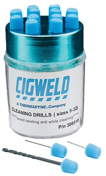 Order In - Cigweld 308510 Size 6-32 Drill Cleaning Set