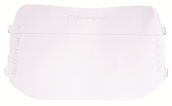 Order In - 3M Speedglas 776000 100 Welding Helmet Standard External Cover Lens - Pack of 10