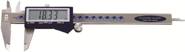 Order In - Moore & Wright MW-110-20DFC Fraction Caliper - 0-200mm/0-8"