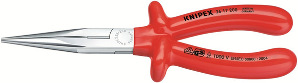 Order In - Knipex® 2617200 Snipe Nose Pliers - VDE - 1000V