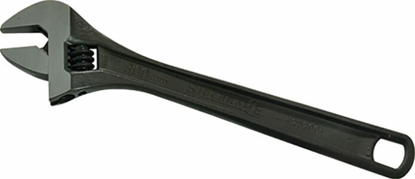 Order In - Adjustable Wrench - Premium - 53 mm Capacity - 450 mm Length - Chrome Vanadium Steel - Black Phosphate - SCMT25211 - Sidchrome