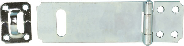 Order In - TRIO - Hasp & Staple Safety Pattern - Steel - Zinc - 115x39mm