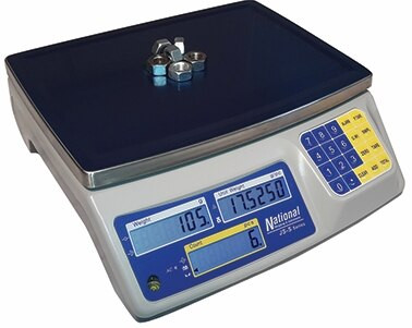 Order In - NWI Group 00873043 Digital Counting Scale - 30Kg x 1g - LCD Display - ABS Plastic - White - 320 x 300 x 115mm