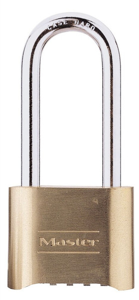 Order In - Master Lock - Combination Padlock - Brass Master - 175DLHAU - 51x8x57mm -
