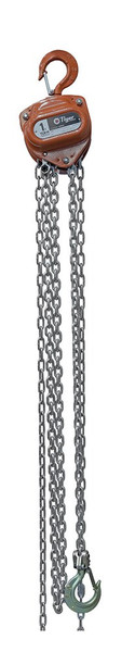 Order In - Tiger By Bullivants Chain Block - With Overload Protection - Hol - Red - 1t x 3m