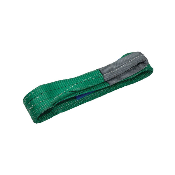 Order In - Bullivants Flat Webbing Slings - Synthetic/Polyester - Green - 1m - 2T