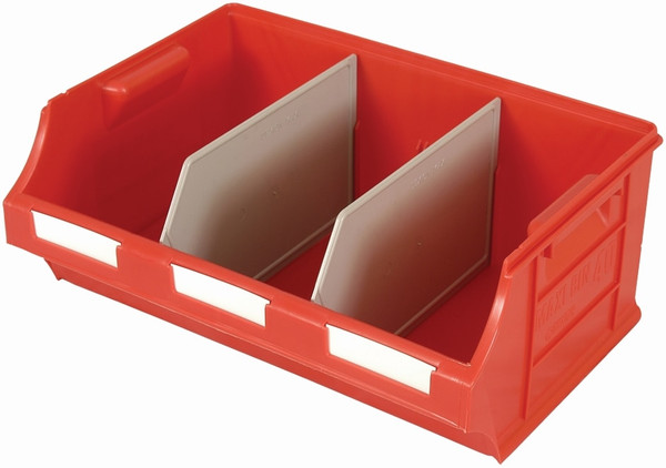 Order In - Dexion 080231 Bin Divider - Polypropylene - Grey - P30/P40 -280x165