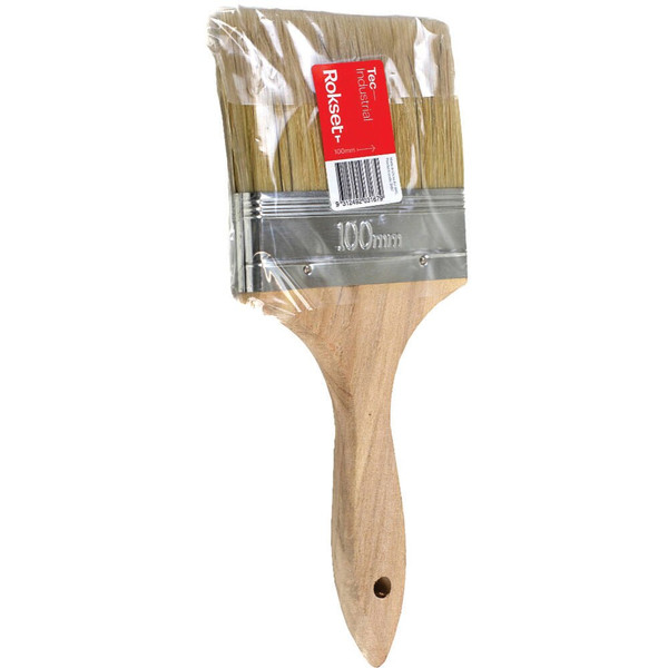 Order In - Paint brush - Industrial Coatings - Economy - Timber handle - Size 100mm