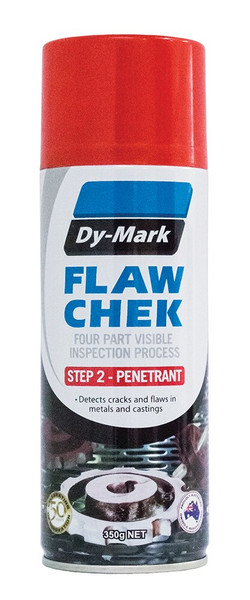 Order In - DY-MARK - Step 2 Penetrant - Aerosol Can - Flawchek - Red - 350g