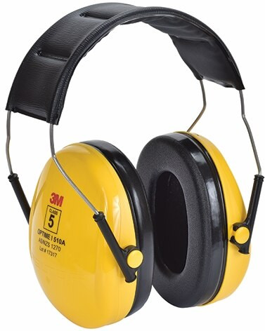 Order In - 3M Peltor Optime I H510A 7100242340 Earmuffs - Headband - Class 5 - 28dB - Black/Yellow