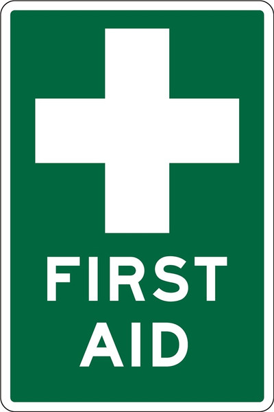 Order In - PROSAFE Emergency Information Sign - First Aid - Polypropylene - 450mm x 300mm