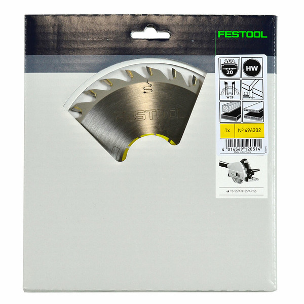 Festool Saw Blade Universal 28T 160x2.2x20mm - 496302