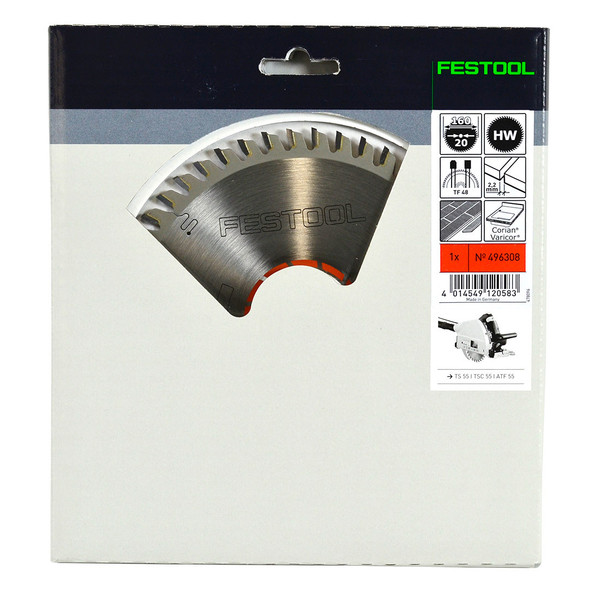 Festool Saw Blade Laminate 48T 160x2.2x20mm - 496308