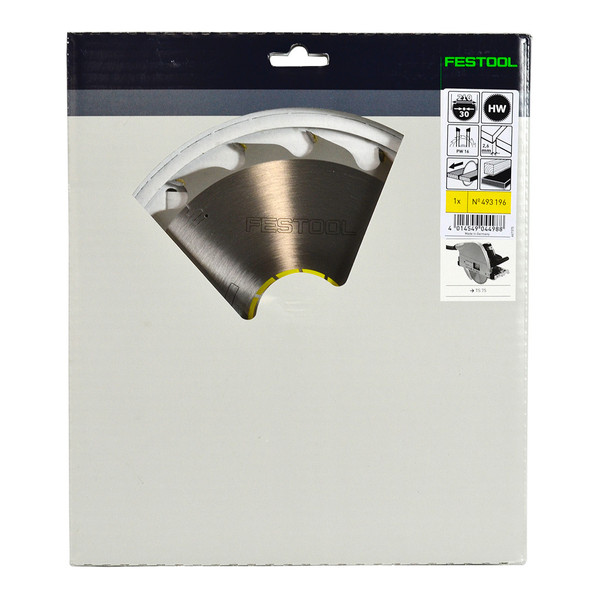 Festool 210mm 16 Tooth Panther Wood Circular Saw Blade - 30.0mm Bore