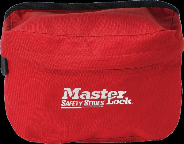 Order In - Compact Lockout Pouch - Unfilled - Red - S1010 - Master Lock