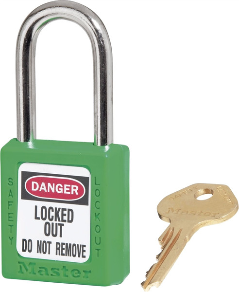 Order In - Master Lock 0410GRN Safety Lockout Padlock - Green
