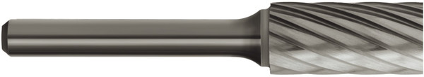 Order In - Sutton Tools Carbide Burr - Aluminium Cut - Cylindrical Shape Square End - 1/4" Shank - 1/4" x 3/4" - 2" OAL - B215