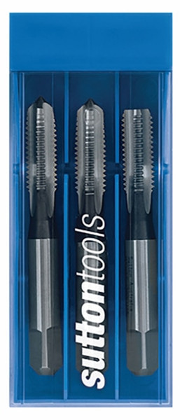 Order In - Sutton Tools Straight Flute Tap - 3-Flute - HSS - Bright - #8-36 UNF - Set - 1xD - T904