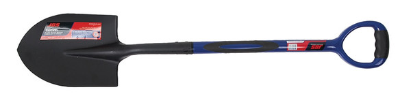 Order In - Round Mouth Shovel with D Handle - 290 mm Blade - 695 mm Handle - Fibreglass - SRMM-DHF - JBS