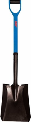 Order In - Square Mouth Shovel with D Handle - 285 mm Blade - 745 mm Handle - Fibreglass - SSMM-DHF - JBS