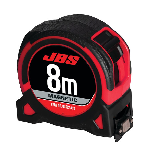 Order In - JBS Measuring Tape - Metric - Magnetic - 8mx25mm