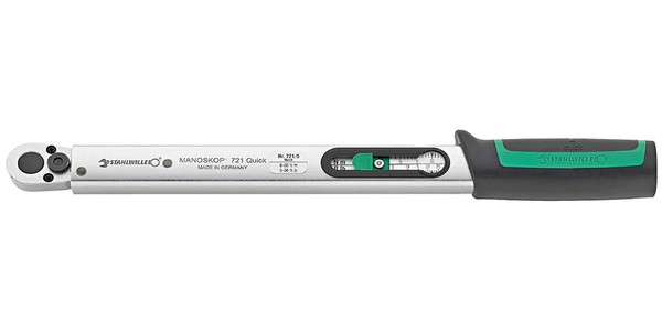 Order In - Stahlwille 50204005 721 Quick Torque Wrench - 3/8" Drive - Fixed Ratchet Head - 352mm - 6-50 Nm