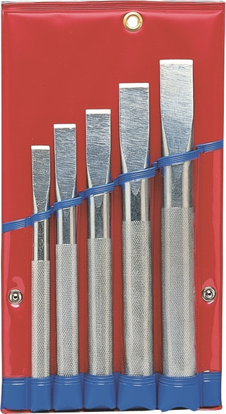 Order In - Cold Chisel Set - 5 piece - Alloy Steel - JBS