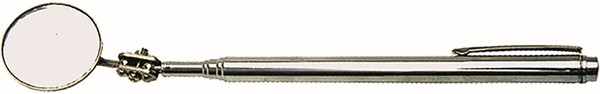 Order In - ABW Telescopic Inspection Mirror - Round - Ball Joint - 32 mm - 479 mm - SCMT70180 - Sidchrome