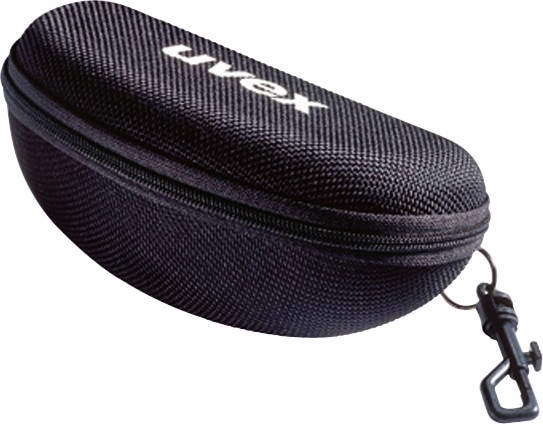 Order In - uvex 1089 Eye Protection Accessories - Spectacles Case - Hard - With Belt Loop & Clip - Black